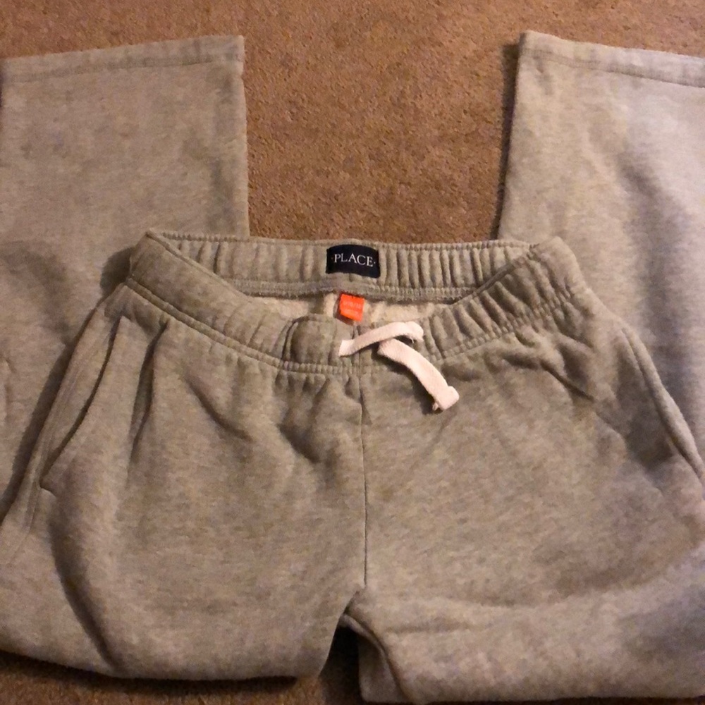 Heather Gray Boys Sweatpants